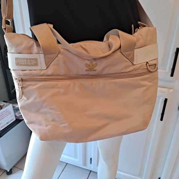 Adidas Tan Women's Satchel Bag - Picture 1 of 9